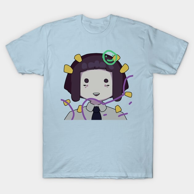 Cute office girl T-Shirt by cokyfish